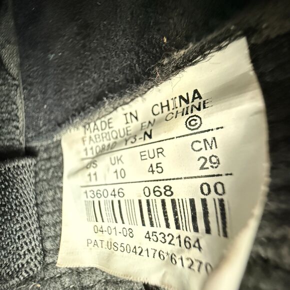 Size 11 Air Jordan 11 Retro 2008 Black Outsole Gum 136046-068 No Box - Picture 7 of 13